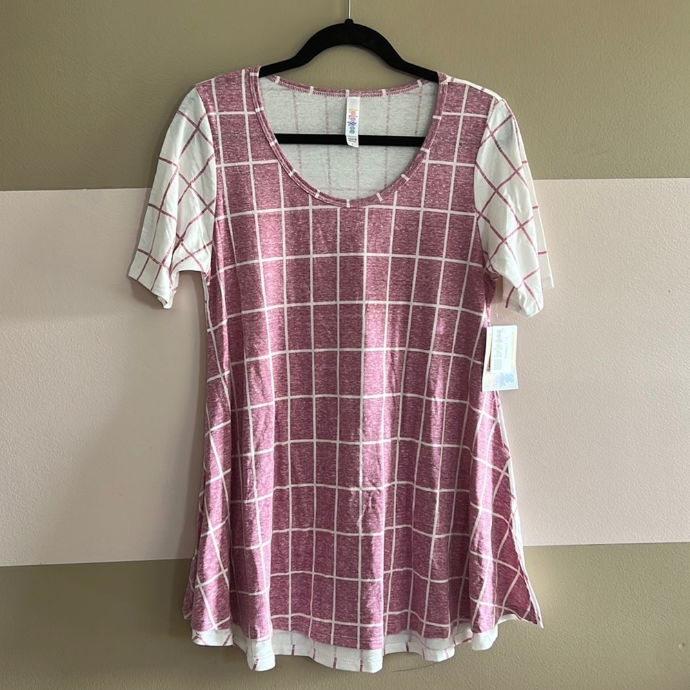 NEW LulaRoe Perfect T Shirt Womens Size S Multicolor Stretch